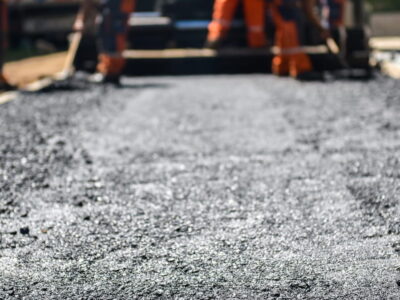 Modern tarmac driveway Hanwell
