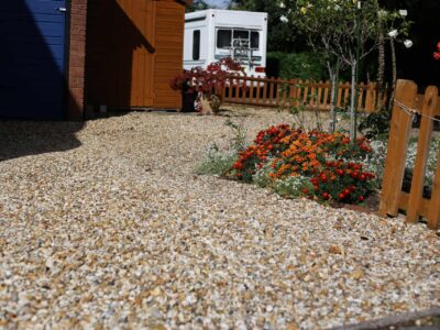 Gravel driveway ideas Denham