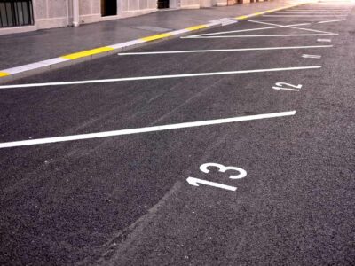 Hanwell car park surface