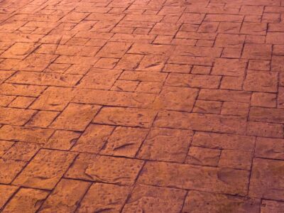 Kenton patterned concrete driveway