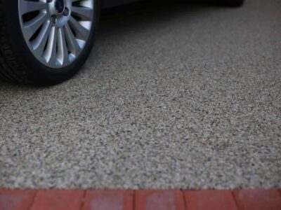 Queensbury, London resin driveway ideas